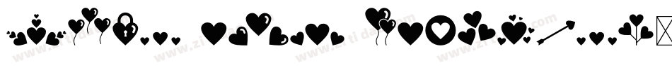 Love and laughter字体转换